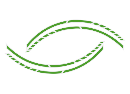 Samolepící linka na obvod kola Foliatec RACING, barva zelená