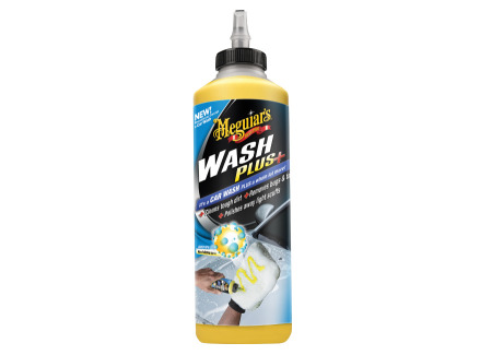 Meguiar's Car Wash Plus+ - revoluční, vysoce koncentrovaný šampon na odolné nečistoty, 709 ml