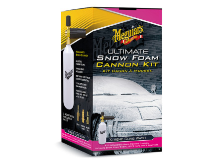 Meguiar's Ultimate Snow Foam Cannon Kit - sada napěňovače a autošamponu Meguiar's Ultimate Snow Foam, 946 ml