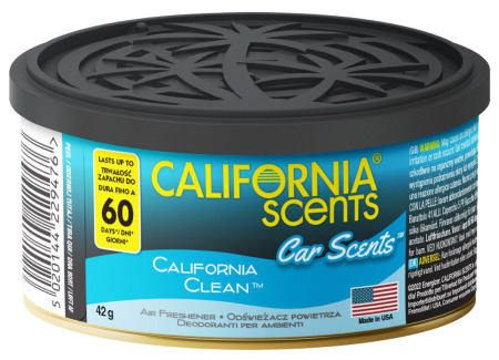 Osvěžovač vzduchu California Scents, vůně: California Clean
