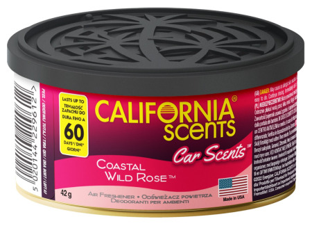 Osvěžovač vzduchu California Scents, vůně: Coastal Wild Rose