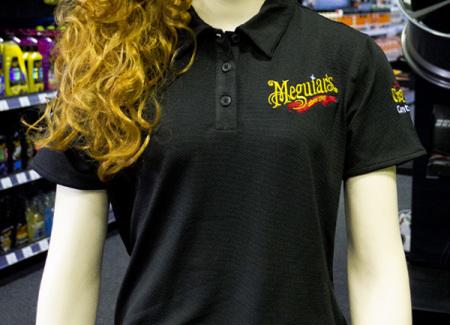 Meguiar's - originální dámské tričko s límečkem, velikost SMeguiar's - originální dámské tričko s límečkem, velikost: S