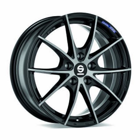 SPARCO SPARCO SPARCO TROFEO 5 8x18 5x112 45 FUME BLACK FULL POLISHED