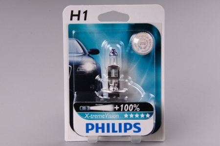 PHILIPS X-tremeVision + 100% H1 55W 1ks