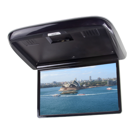 Stropní dotykový LCD monitor 16" černý s OS. Android HDMI / USB, dálkové ovládání