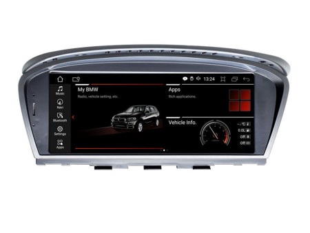 Multimediální monitor pro BMW E60, 61, 62, 63 / E90, 91 s 8,8" LCD, Android, WI-FI, GPS, Carpla