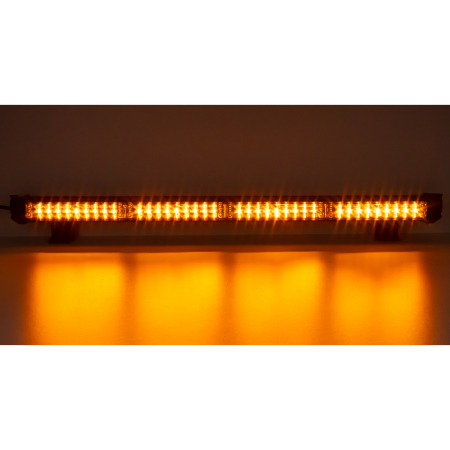 LED alej voděodolná (IP67) 12-24V, 36x LED 1W, oranžová 628mm, ECE R65