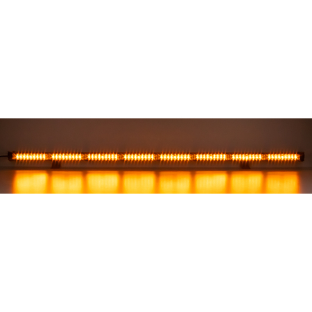 LED alej voděodolná (IP67) 12-24V, 72x LED 1W, oranžová 1204mm, ECE R65