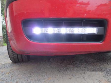 x LED světla pro denní svícení Škoda Octavia I 2000-10, ECE