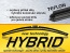 Stěrač HYBRID  550mm + 11 adaptérů TEFLON